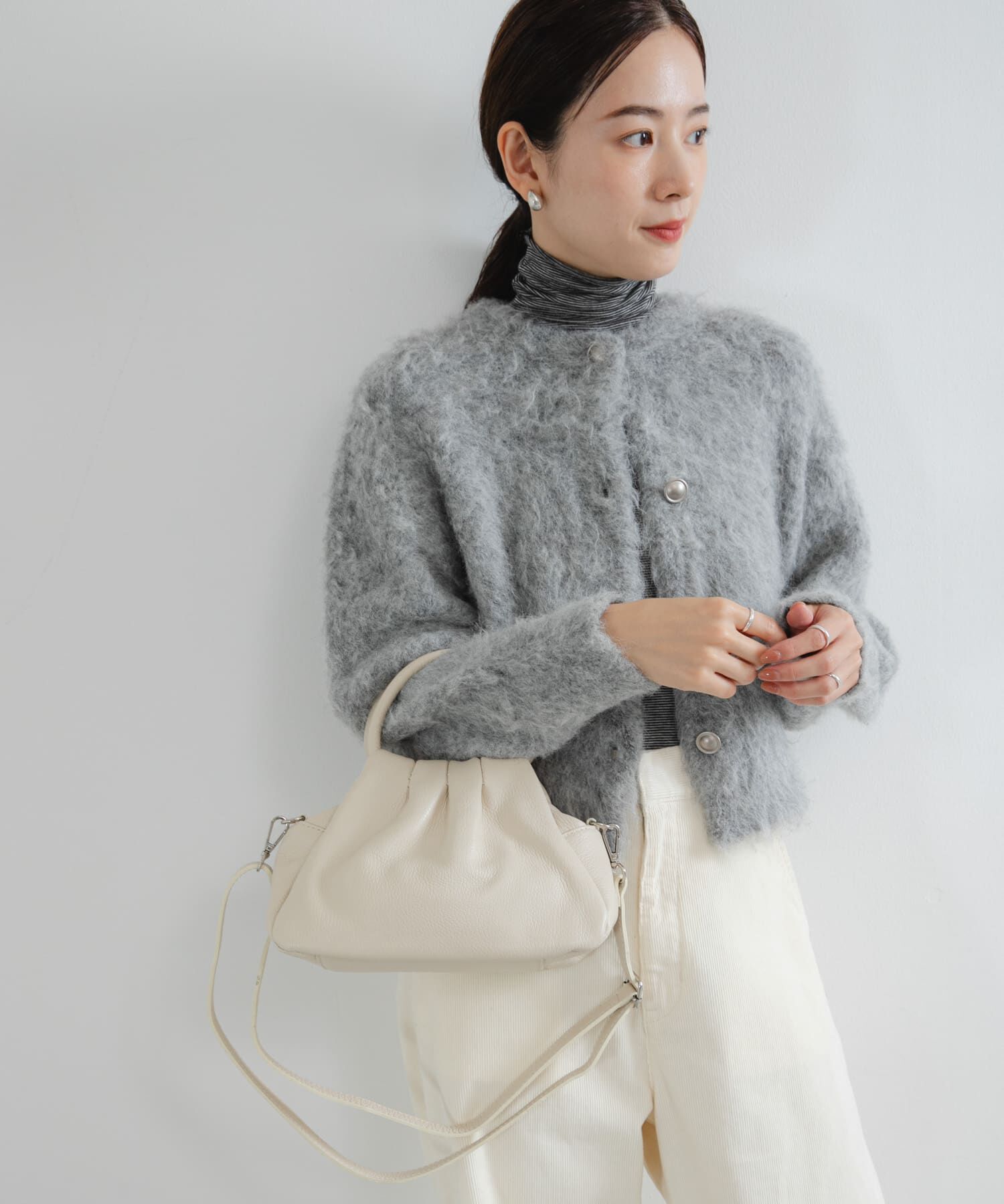 URBAN RESEARCH「レザーハンドバッグ」|ハンドバッグ|