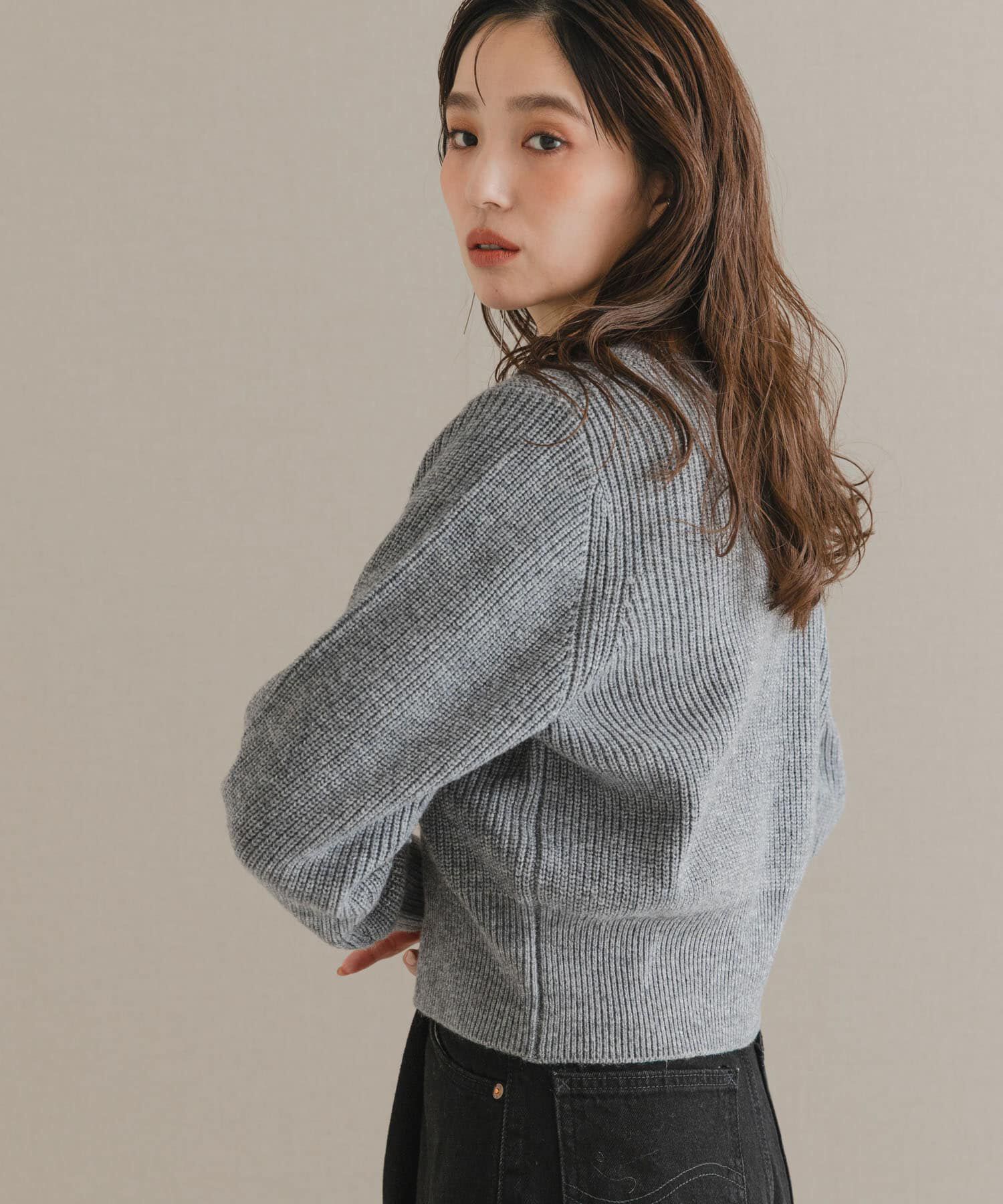 URBAN RESEARCH ROSSO「『WEB限定』ボタンデザインニットプルオーバー」|カーディガン|