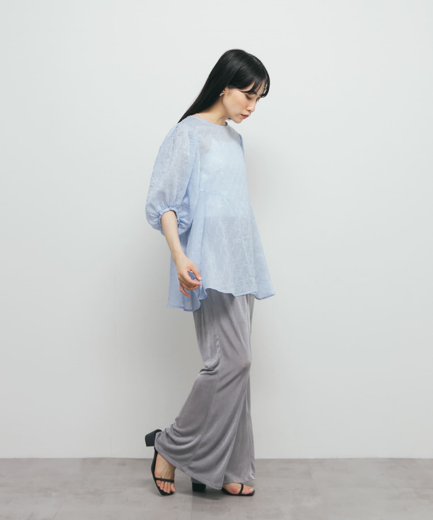  「シャイニーイージーフレアパンツ」|その他|