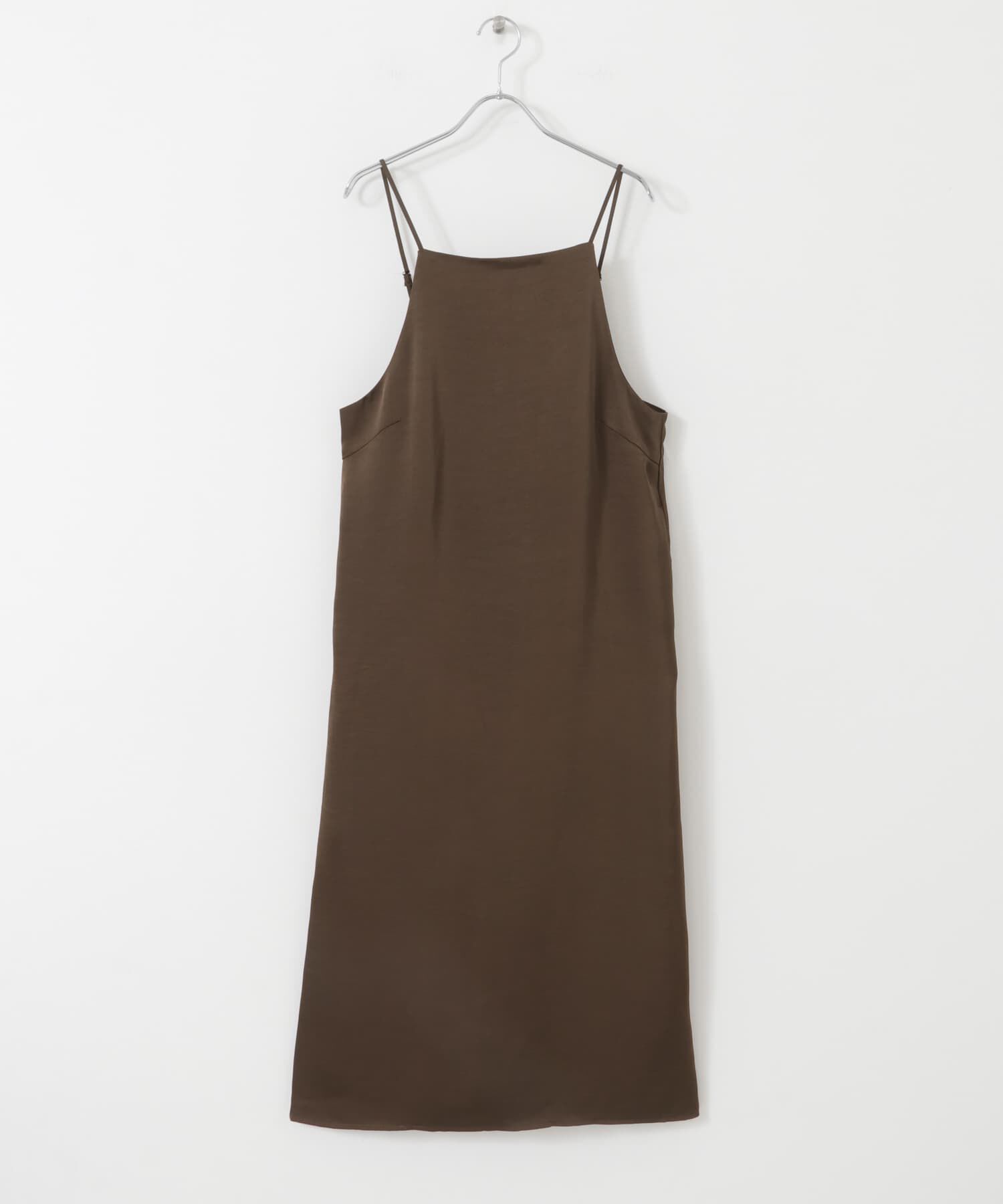  「サテンキャミワンピース」|ワンピース|