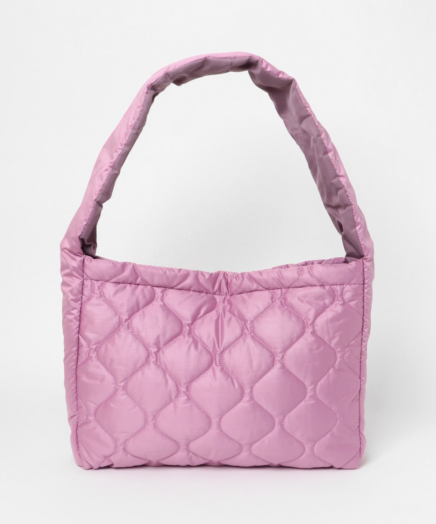 SENSE OF PLACE by URBAN RESEARCH「ナイロンキルトビッグショルダー」|ショルダー・メッセンジャー|パープル