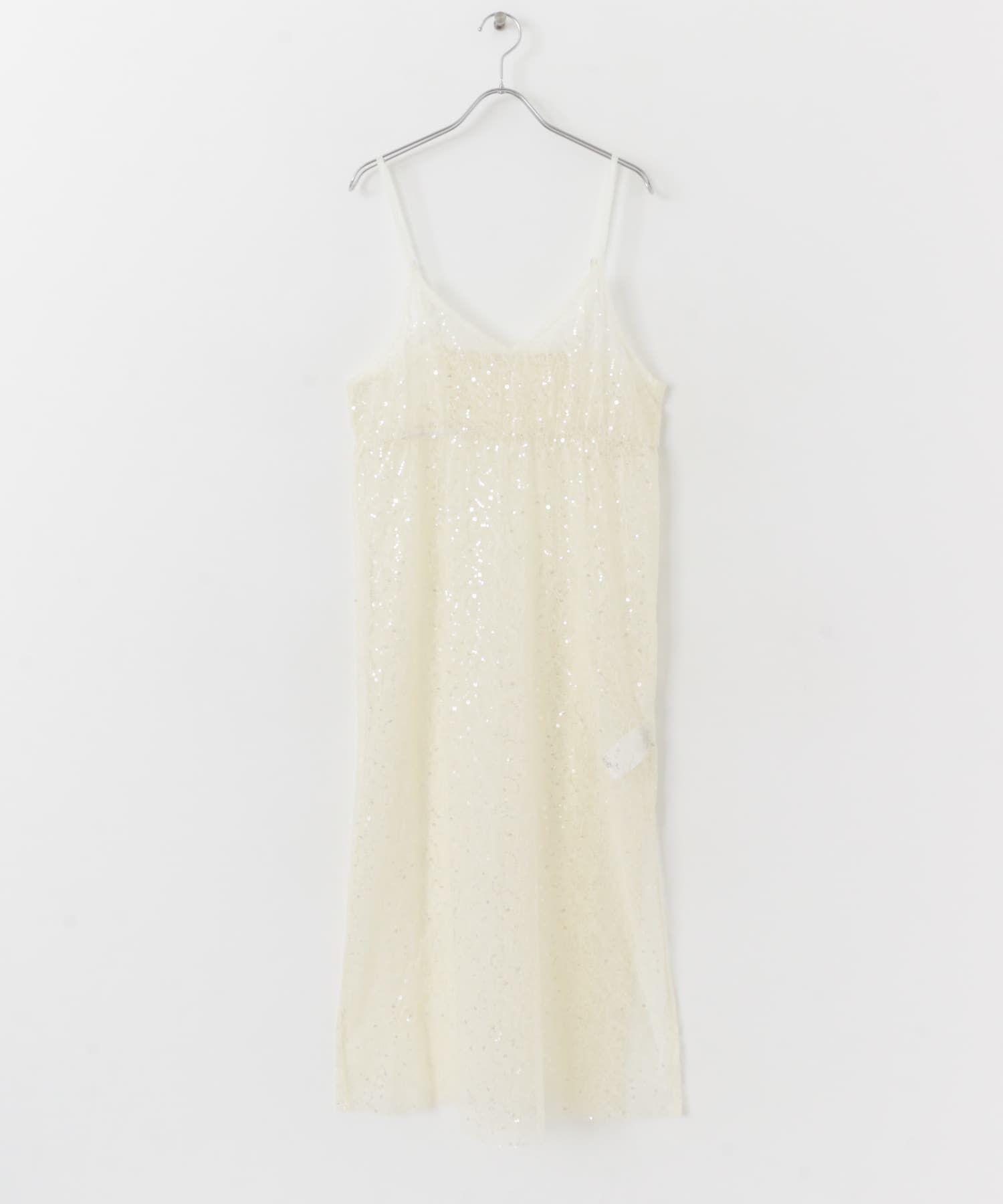 SENSE OF PLACE by URBAN RESEARCH「スパンコールキャミワンピース」|ワンピース|