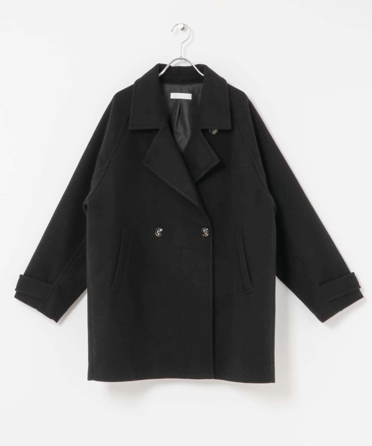 SENSE OF PLACE by URBAN RESEARCH「テーラードミドルコート」|ノーカラーコート|