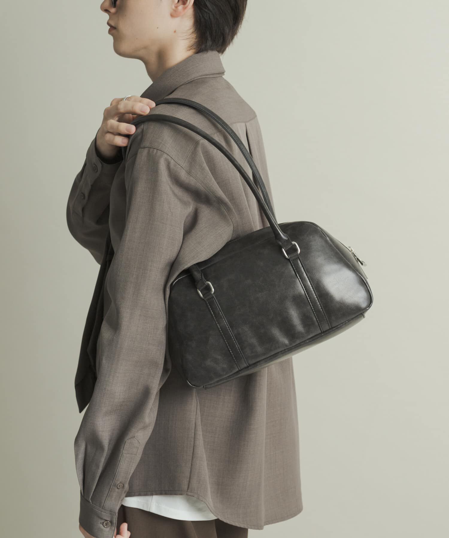 SENSE OF PLACE by URBAN RESEARCH「ロングハンドルボストンバッグ」|ボストンバッグ|