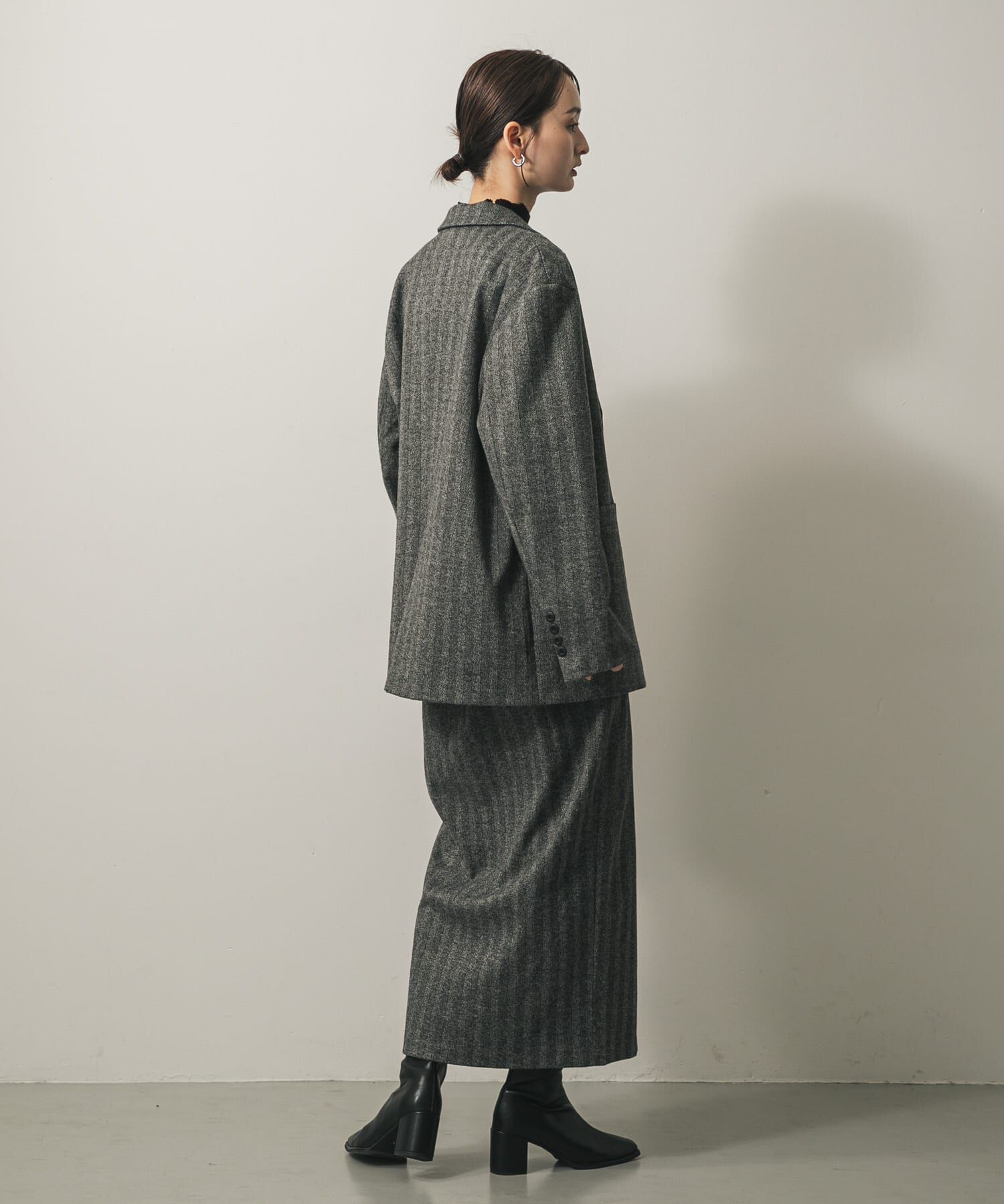 SENSE OF PLACE by URBAN RESEARCH「『XS, TALLサイズ/WEB限定』ジャージーメルトンアウトポケットスカート」|スカート|