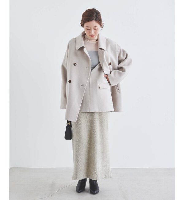 le.coeur blanc「リバーVネックベスト」|ベスト・ジレ|