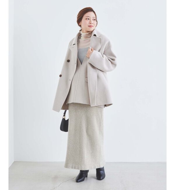 le.coeur blanc「リバーVネックベスト」|ベスト・ジレ|