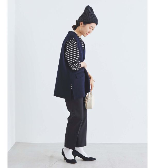 le.coeur blanc「リバーVネックベスト」|ベスト・ジレ|