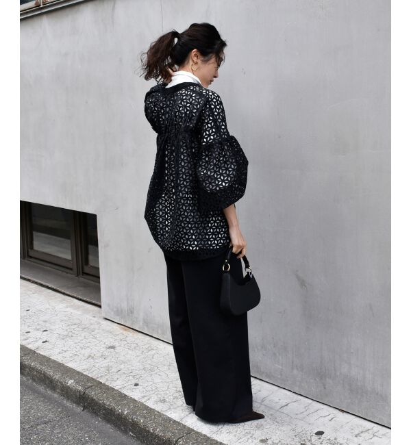 le.coeur blanc「《手洗い可能》TORRAZZO DONNA 別注レースブラウス」|シャツ・ブラウス|