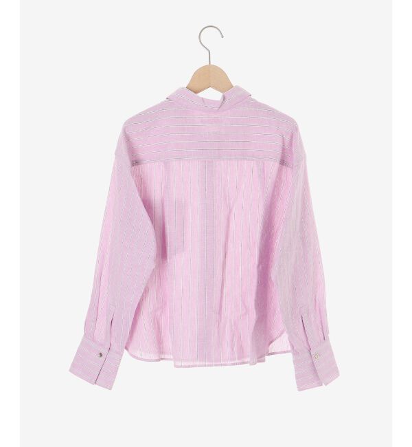  「コットン麻コンパクトシャツ」|シャツ・ブラウス|