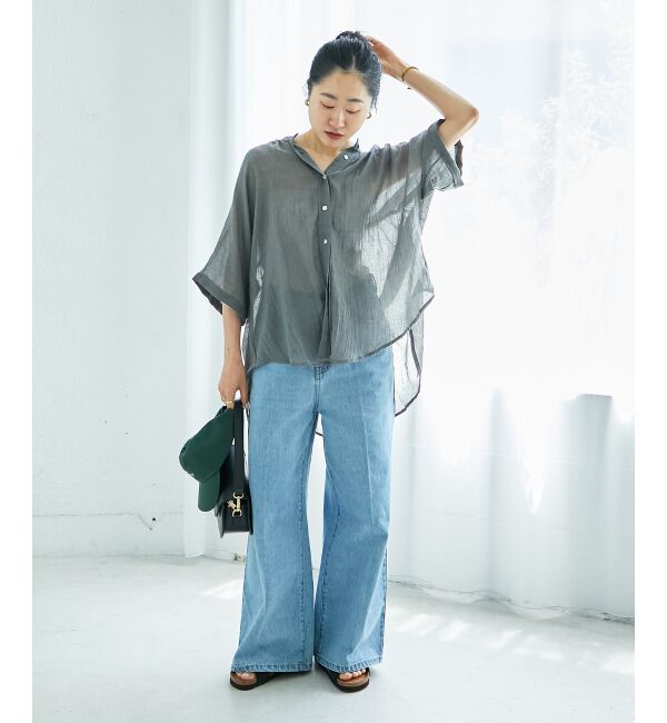  「デニムバギーパンツ」|デニム|