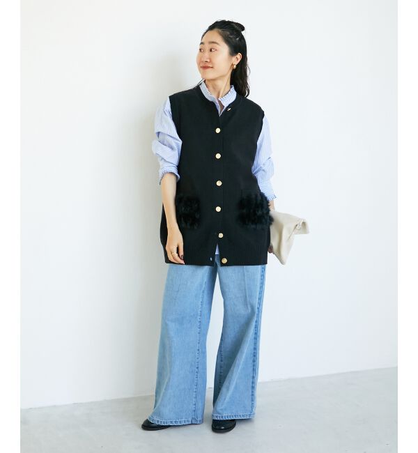  「デニムバギーパンツ」|デニム|