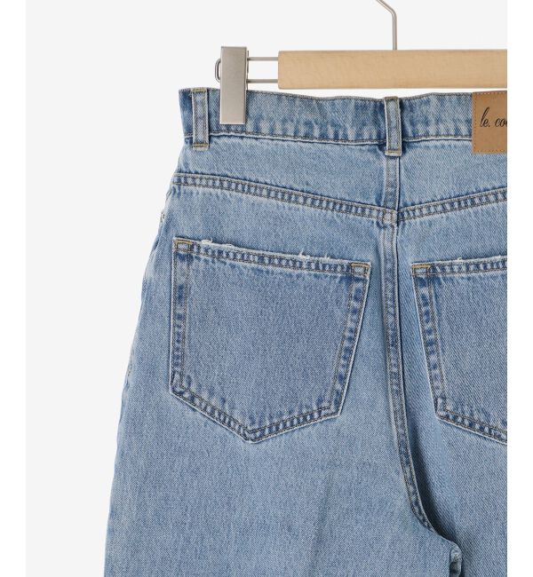  「デニムバギーパンツ」|デニム|