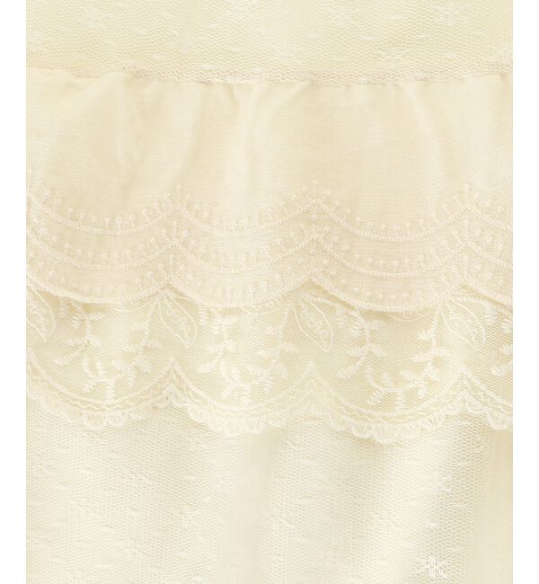  「ティアードレースフリルスカート」|スカート|