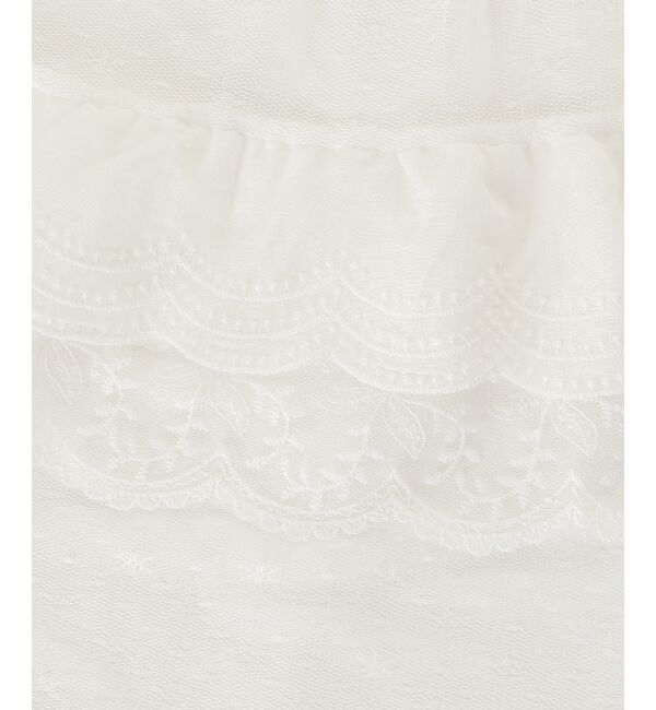  「ティアードレースフリルスカート」|スカート|