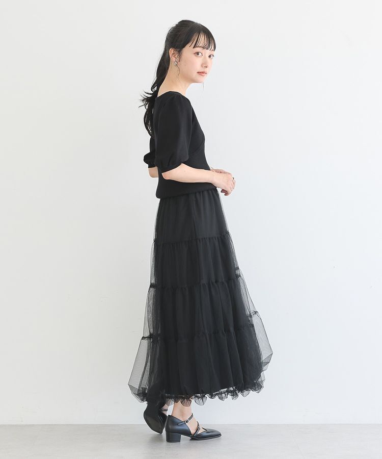 earth music&ecology「ビット付きニットプルオーバー」|ニット・セーター|