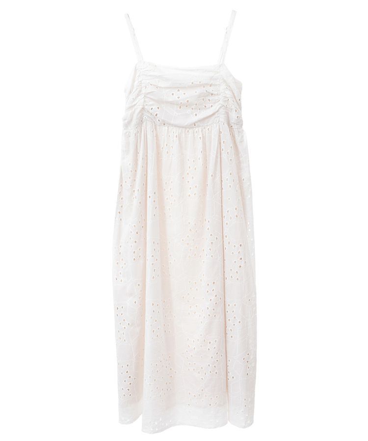 earth music&ecology「シフリー刺繍キャミワンピース」|ワンピース|