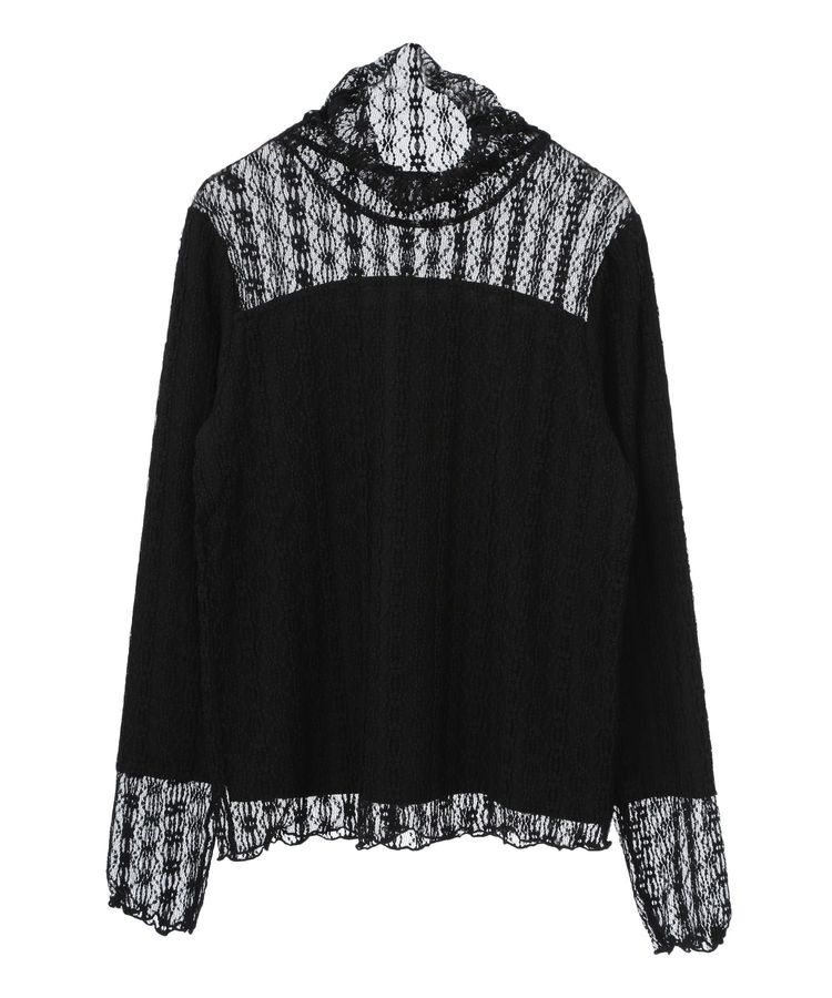 earth music&ecology「あったかレースプルオーバー」|Tシャツ・カットソー|