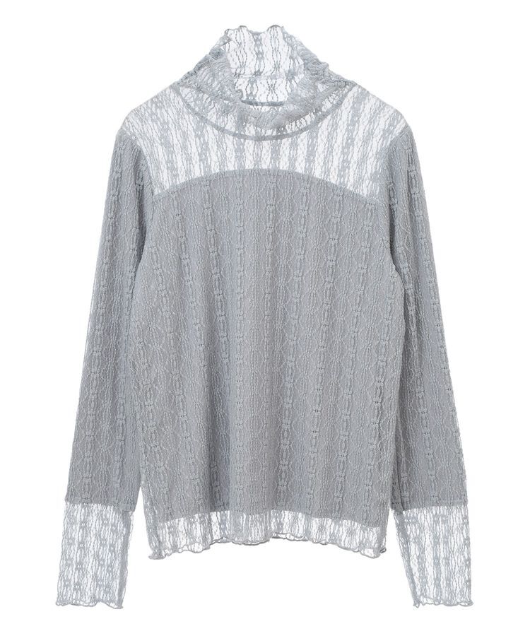 earth music&ecology「あったかレースプルオーバー」|Tシャツ・カットソー|