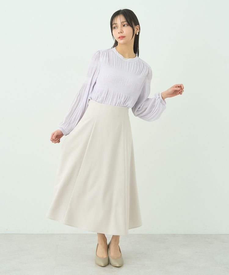earth music&ecology「すきな丈フレアスカート」|フレア|
