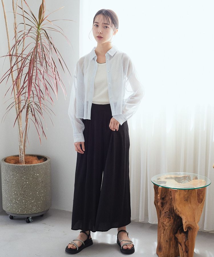 earth music&ecology「ピコトリミングタンクトップ」|キャミソール|