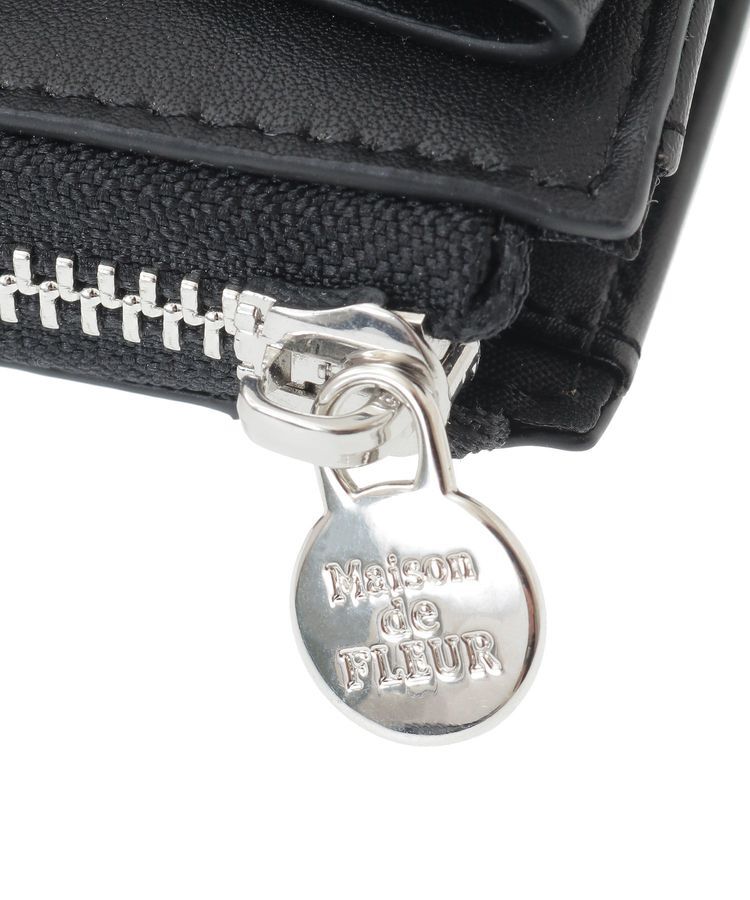 Maison de FLEUR「ベルトリボンフラグメントケース」|財布|