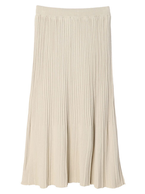  「ニットプリーツスカート」|スカート|