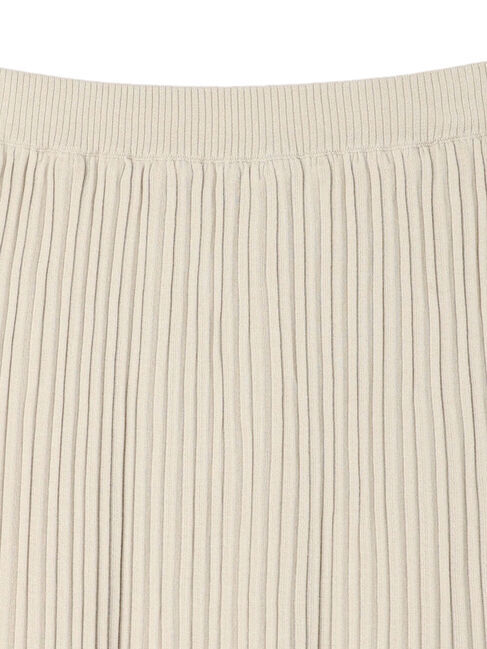  「ニットプリーツスカート」|スカート|