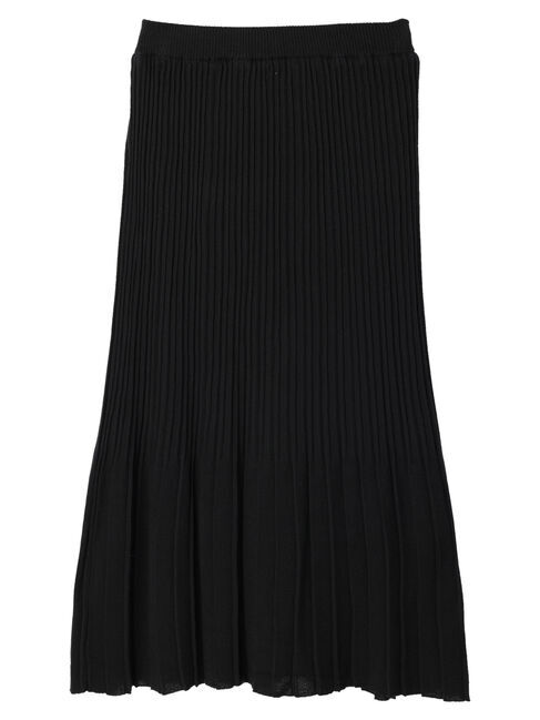  「ニットプリーツスカート」|スカート|