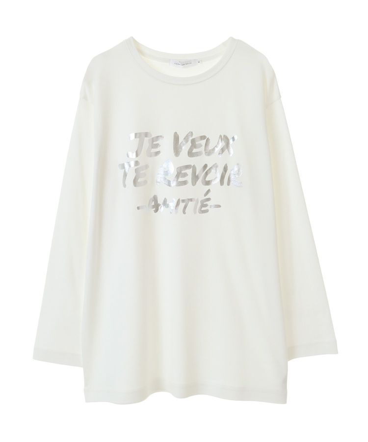 AMERICAN HOLIC「AMITE' 箔プリントカットプルオーバー」|Tシャツ・カットソー|