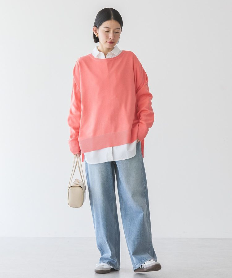 AMERICAN HOLIC「サイドスリットニットプルオーバー」|ニット・セーター|