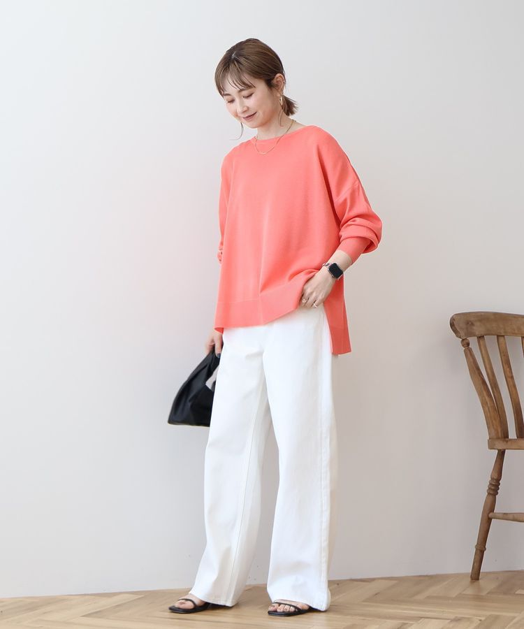 AMERICAN HOLIC「サイドスリットニットプルオーバー」|ニット・セーター|