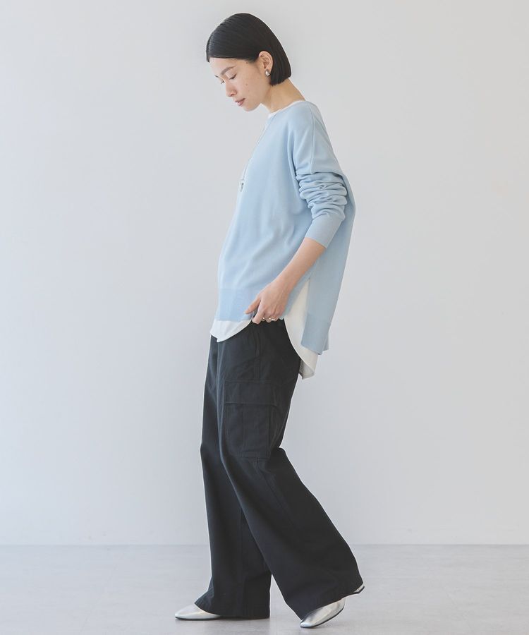 AMERICAN HOLIC「サイドスリットニットプルオーバー」|ニット・セーター|