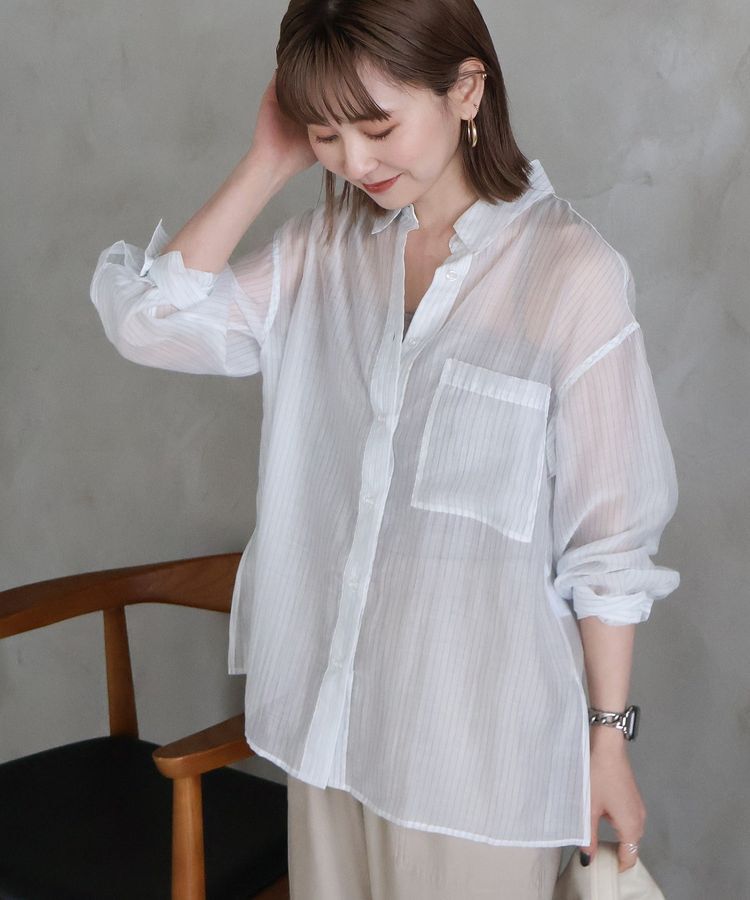 AMERICAN HOLIC「シアーシャツ」|シャツ・ブラウス|