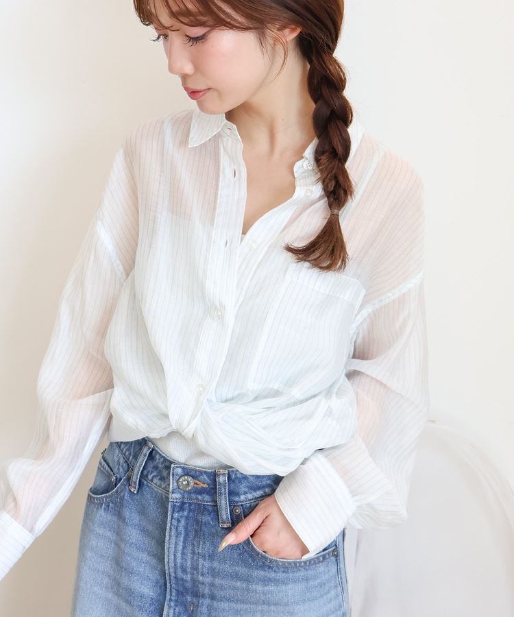 AMERICAN HOLIC「シアーシャツ」|シャツ・ブラウス|