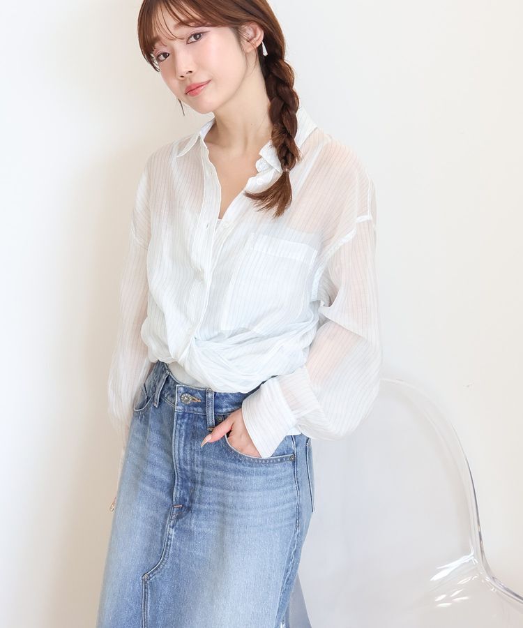 AMERICAN HOLIC「シアーシャツ」|シャツ・ブラウス|