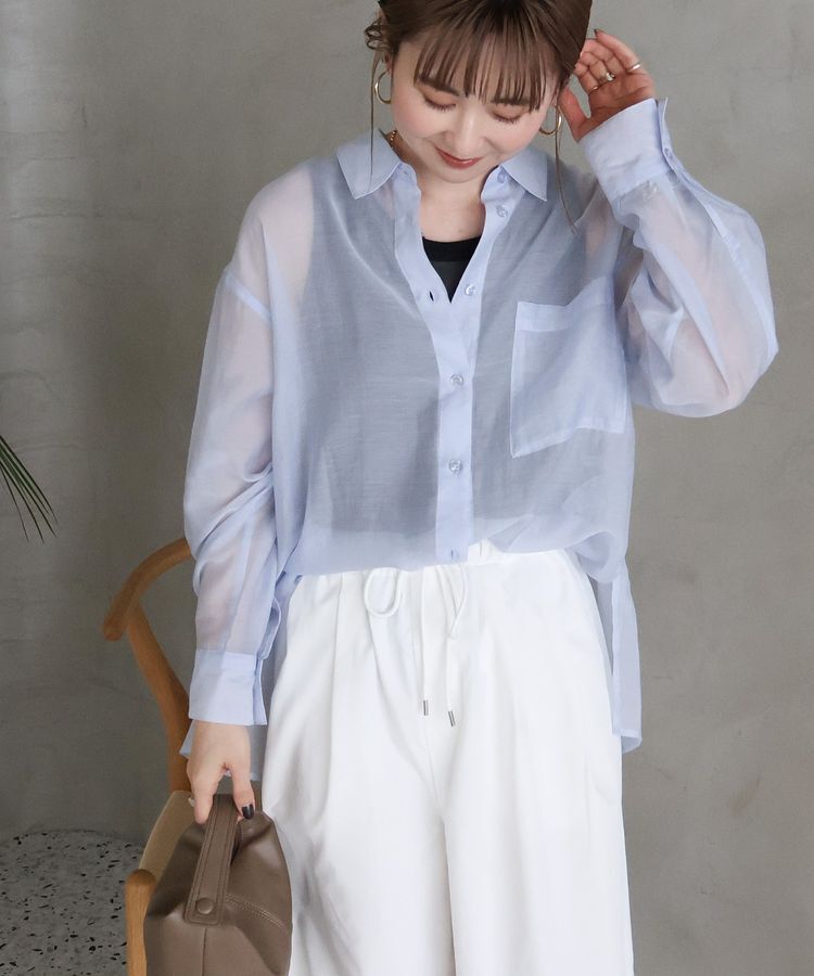 AMERICAN HOLIC「シアーシャツ」|シャツ・ブラウス|Sax