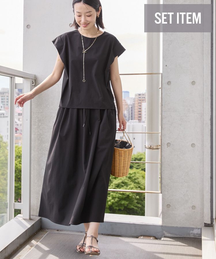 AMERICAN HOLIC「【多機能】タックトップス＋ギャザースカート」|スーツ|