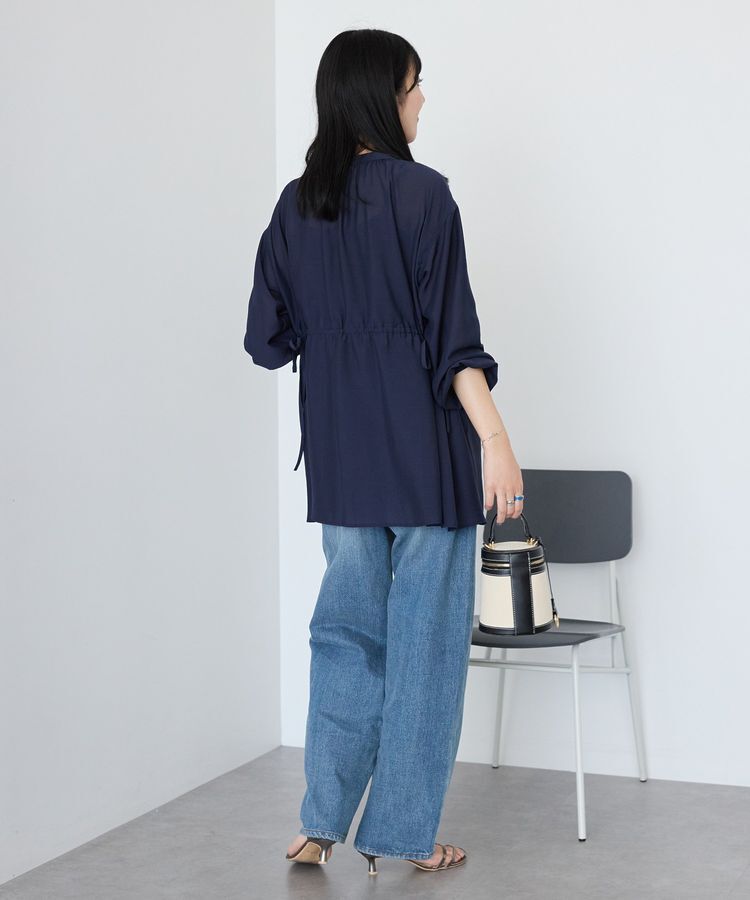 AMERICAN HOLIC「シアーウエストドロストロングシャツ/チュニック」|シャツ・ブラウス|