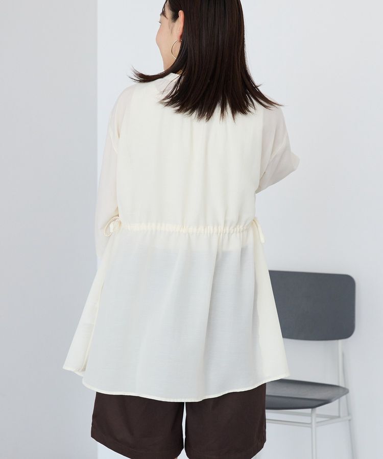 AMERICAN HOLIC「シアーウエストドロストロングシャツ/チュニック」|シャツ・ブラウス|