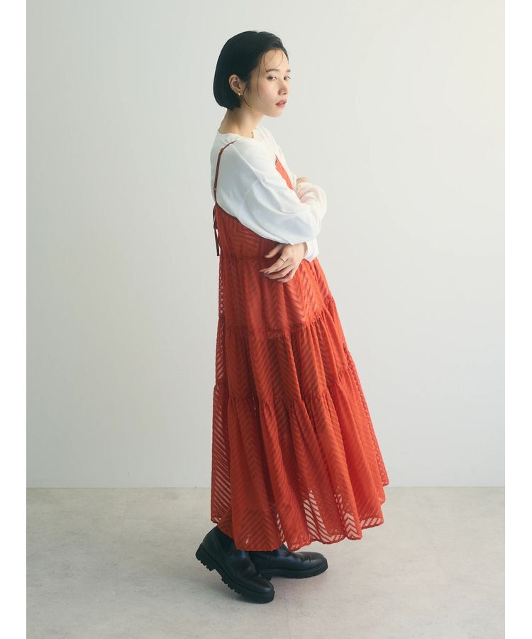 armonia「armonia.ティアードシアーキャミワンピース」|ワンピース|Terracotta