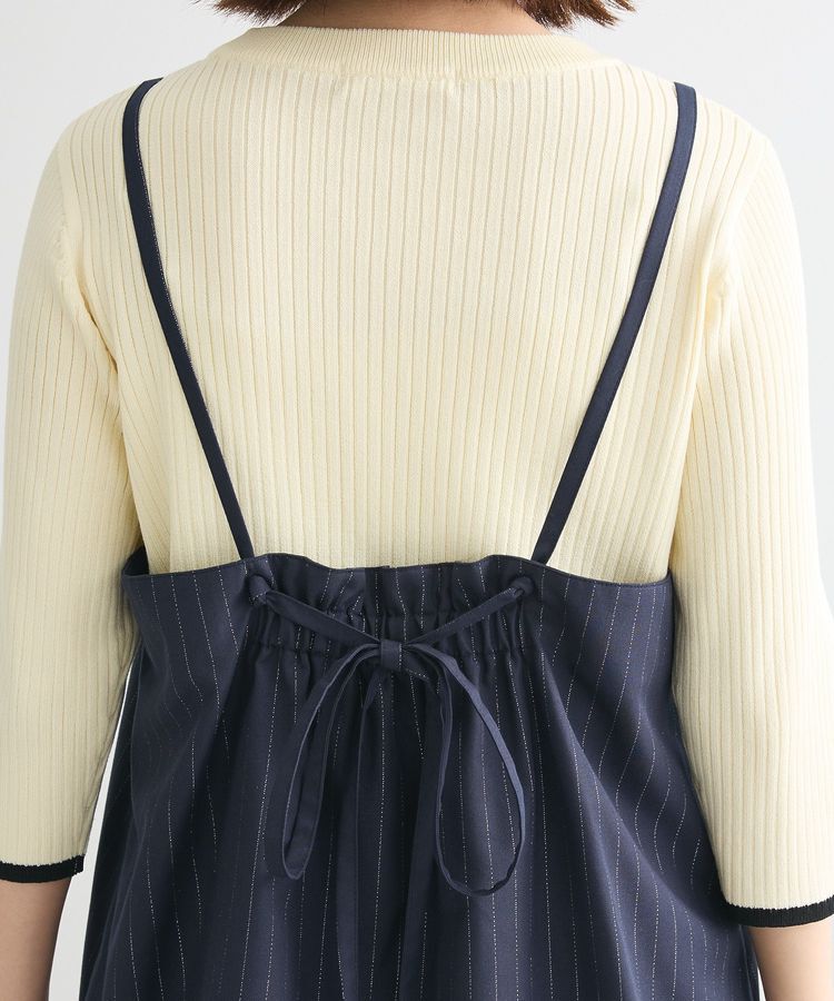 Green Parks「ストライプキャミベスト」|キャミソール|