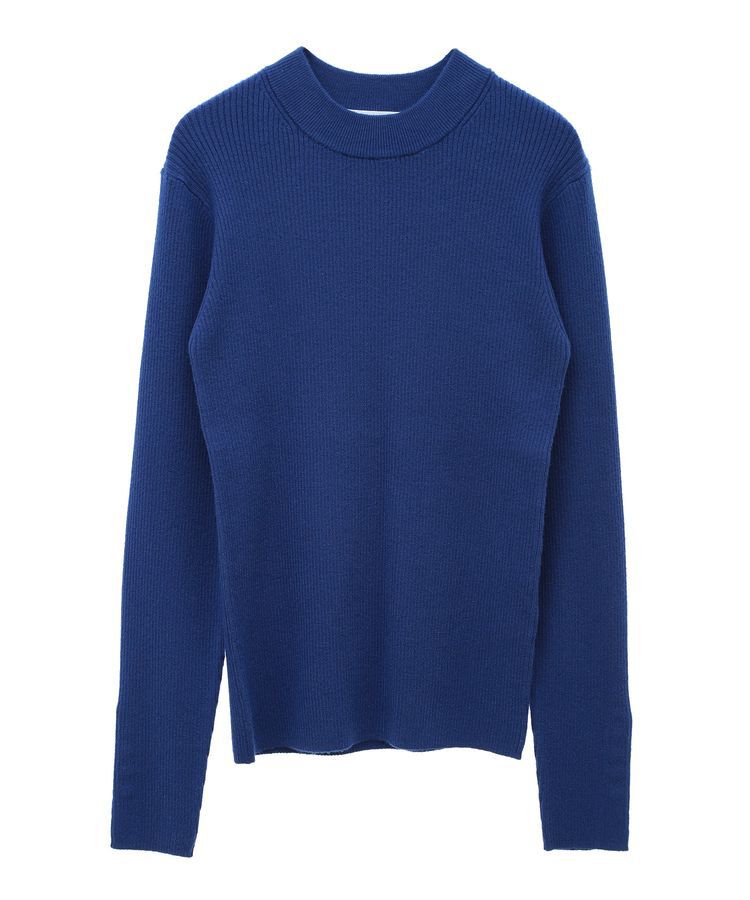 Green Parks「もちやわ 袖口釦リブニットプルオーバー」|ニット・セーター|