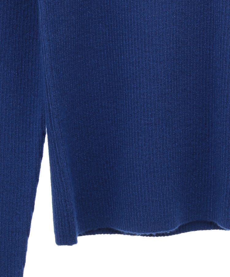 Green Parks「もちやわ 袖口釦リブニットプルオーバー」|ニット・セーター|