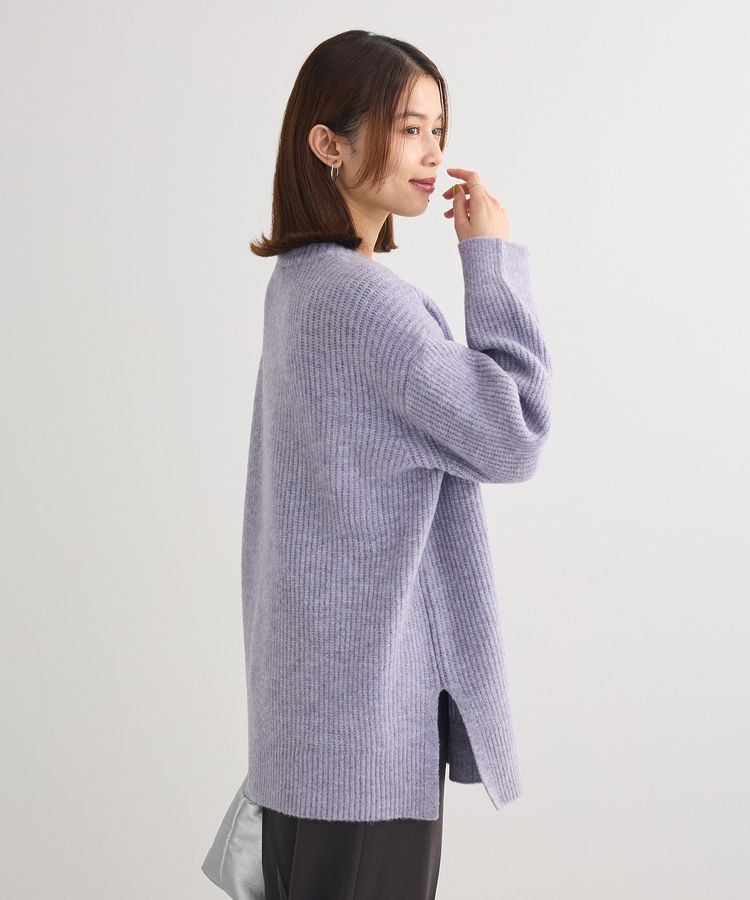 Green Parks「fuwaっと 畦チュニック」|ニット・セーター|