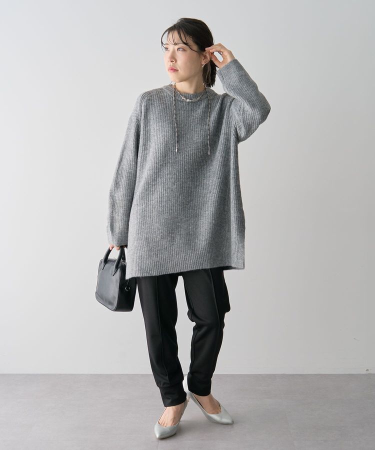 Green Parks「fuwaっと 畦チュニック」|ニット・セーター|