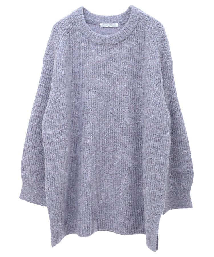 Green Parks「fuwaっと 畦チュニック」|ニット・セーター|