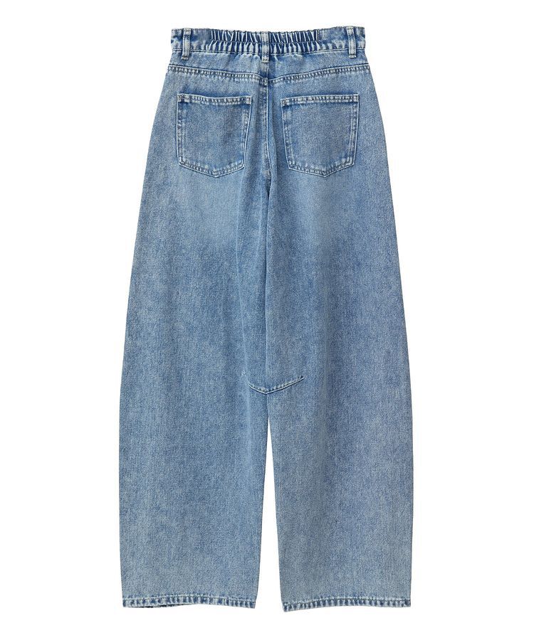 Green Parks「・ELENCARE DUE デニムバレルレッグパンツ」|デニム|