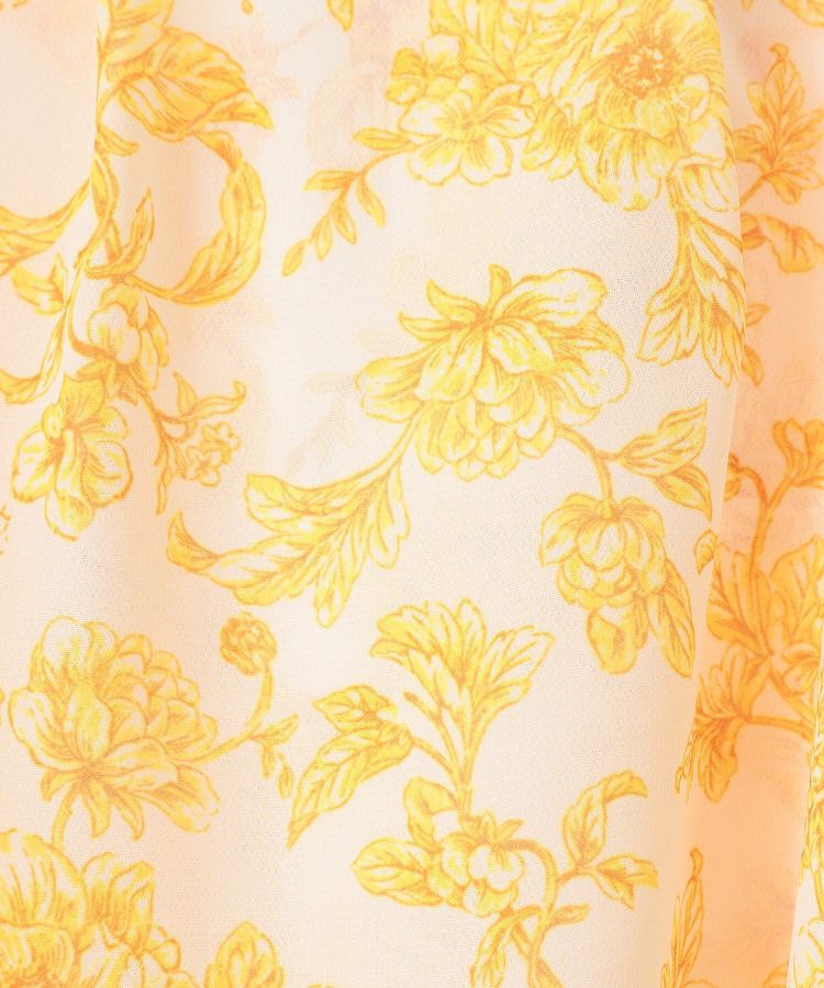 Green Parks「dazzlin フレンチスリーブ花柄ワンピース」|ワンピース|