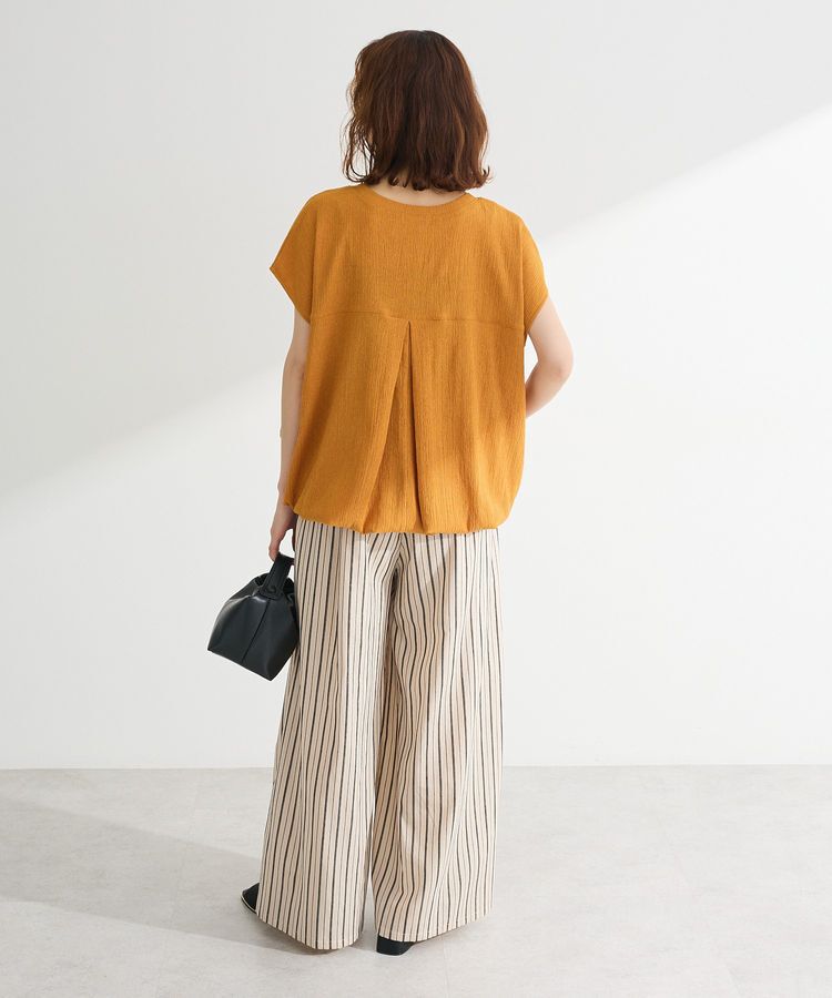 Green Parks「表面カット裾ドロストプルオーバー」|Tシャツ・カットソー|